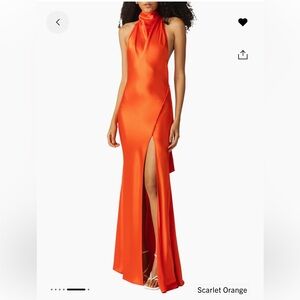 Sau Lee Satin Penelope Gown